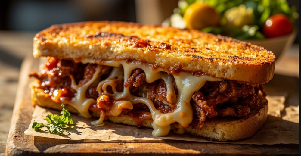 Tavuk Barbekü Sandviç