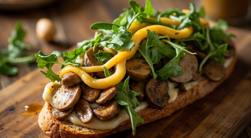 Mantarlı Trüflü Sandviç